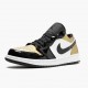 Kicksonfire Jordan 1 Low Gold Toe Black/Gold Black CQ9447-700