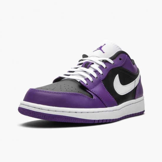 Kicksonfire Jordan 1 Retro Low Court Purple Court Purple/White-Black 553558-501