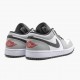 Kicksonfire Jordan 1 Retro Low Light Smoke Grey Lt Smoke Grey/Gym Red White 553558-030