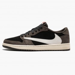 Kicksonfire Jordan 1 Retro Low OG SP Travis Scott Black/Sail Dark Mocha/Universi CQ4277-001