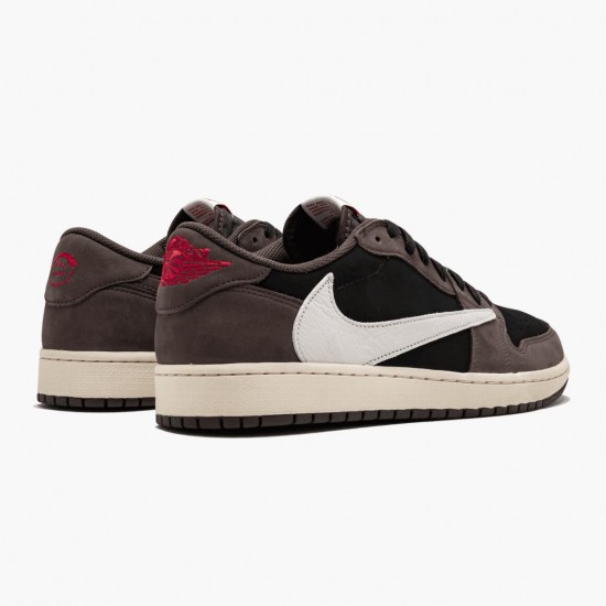 Kicksonfire Jordan 1 Retro Low OG SP Travis Scott Black/Sail Dark Mocha/Universi CQ4277-001