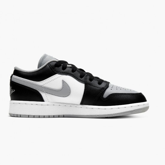 Kicksonfire Jordan 1 Retro Low Smoke Grey Black/Black/Lt Smoke Grey 553560-039