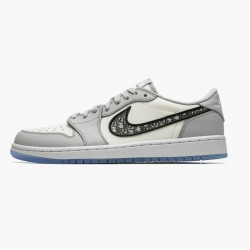 Kicksonfire Jordan 1 Retro Low Wolf Grey Sail Photoson Dust Wolf Grey/Sail/Photon Dust/White CN8608-002