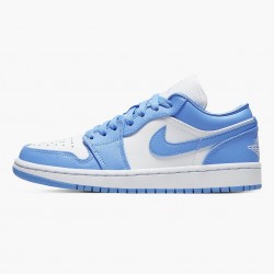 Kicksonfire Jordan 1 Low UNC University Blue/White  AO9944-441