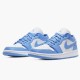 Kicksonfire Jordan 1 Low UNC University Blue/White  AO9944-441