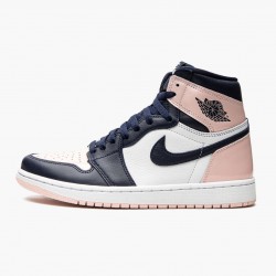 Kicksonfire Jordan 1 High OG Bubble Gum Atmosphere/White-Laser Pink-Obsidian DD9335-641