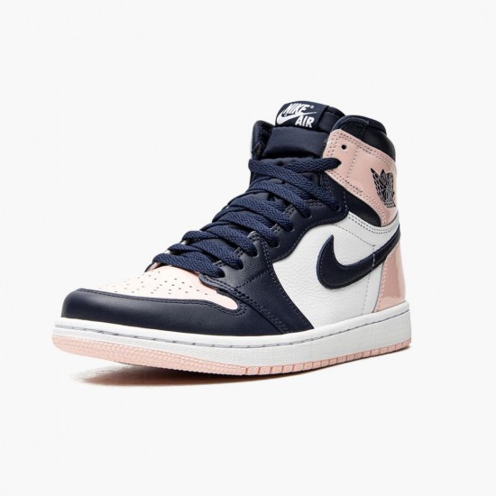 Kicksonfire Jordan 1 High OG Bubble Gum Atmosphere/White-Laser Pink-Obsidian DD9335-641