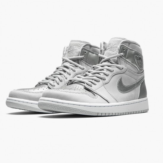 Kicksonfire Jordan 1 High OG CO.JP Neutral Grey Neutral Grey/White Metallic Si  DC1788-029