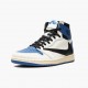 Kicksonfire Jordan 1 High OG SP Fragment x Travis Scott Sail/Black-Military Blue-Shy Pink DH3227-105