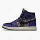 Kicksonfire Jordan 1 High Zoom Air CMFT Bayou Boys Court Purple/Black Electric/Green DC2133-500