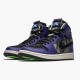 Kicksonfire Jordan 1 High Zoom Air CMFT Bayou Boys Court Purple/Black Electric/Green DC2133-500