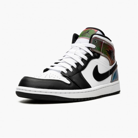 Kicksonfire Jordan 1 Mid Heat Reactive White/Black/Heat Reactive DM7802-100