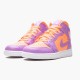 Kicksonfire Jordan 1 Mid SE Atomic Pulse Orange Pulse/Atomic Violet  AV5174-800