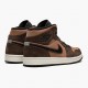 Kicksonfire Jordan 1 Mid SE Dark Chocolate Dark Chocolate/Archaeo Brown/Black/Crimson Bliss DC7294-200