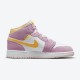 Kicksonfire Jordan 1 Mid SE GS Arctic Pink Light Arctic Pink/University Gold/White DC9517-600