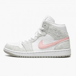 Kicksonfire Jordan 1 Mid SE Light Iron Ore Light Iron Ore/Atmosphere/White DN4045-001