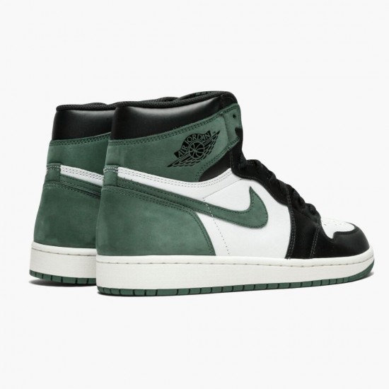 Kicksonfire Jordan 1 Retro High Clay Green Summit White/Clay Green-Black 555088-135