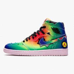 Kicksonfire Jordan 1 Retro High J Balvin Multi Color/Black/Pink FoamMu DC3481-900