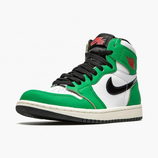 Kicksonfire Jordan 1 Retro High Lucky Green Lucky Green/White/Sail/Black DB4612-300