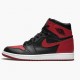 Kicksonfire Jordan 1 Retro High OG Banned Bred Black/Varsity Red-White 555088-001