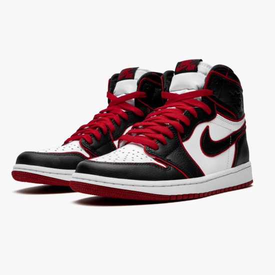 Kicksonfire Jordan 1 Retro High OG Bloodline Black/Gym Red/White 555088-062