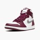 Kicksonfire Jordan 1 Retro High OG Bordeaux Bordeaux/White/Metallic Silver 555088-611