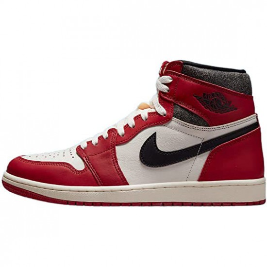 Kicksonfire Jordan 1 Retro High OG Chicago Lost and Found  Varsity Red/Black-Sail-Muslin DZ5485-612