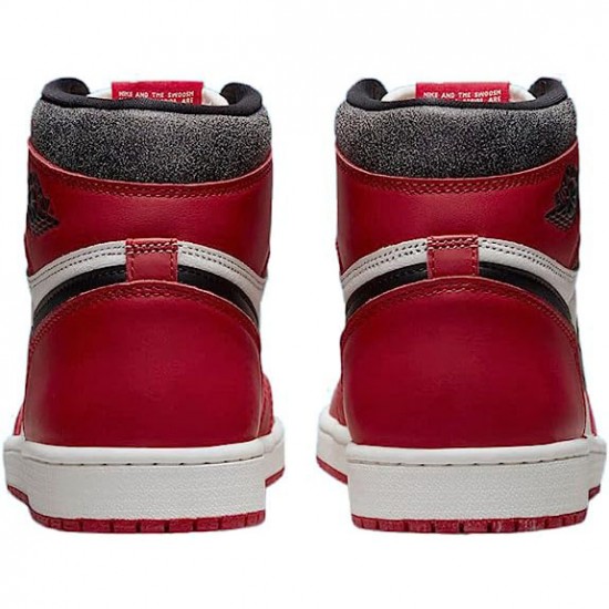 Kicksonfire Jordan 1 Retro High OG Chicago Lost and Found  Varsity Red/Black-Sail-Muslin DZ5485-612