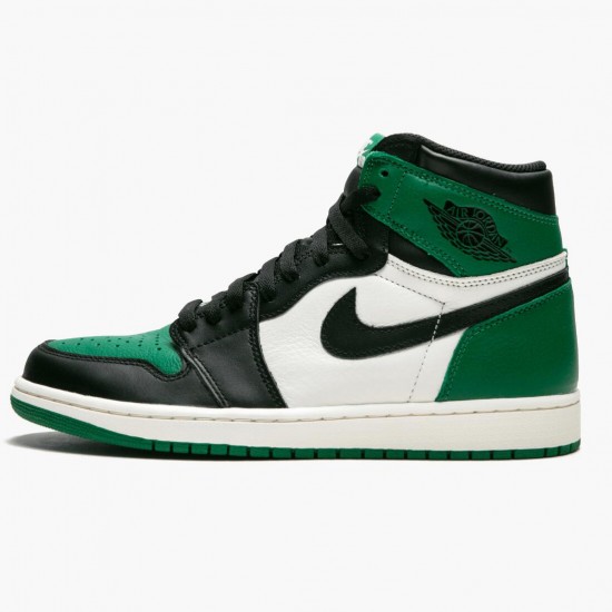 Kicksonfire Jordan 1 Retro High Pine Green Pine Green/Black Sail 555088-302