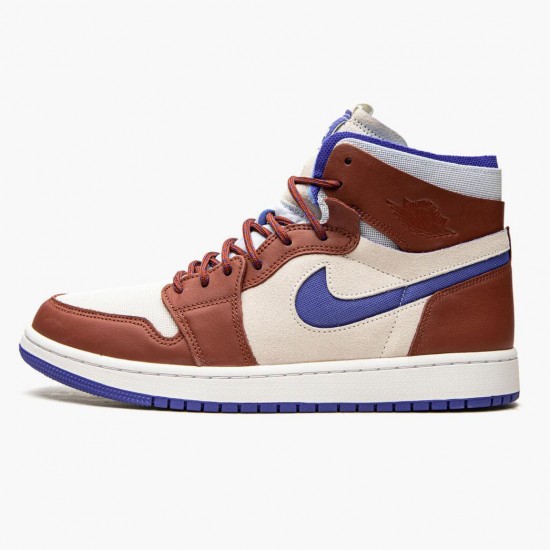 Kicksonfire Jordan 1 Zoom CMFT Team Red Team Red/Sail-Hyper Royal CT0979-104