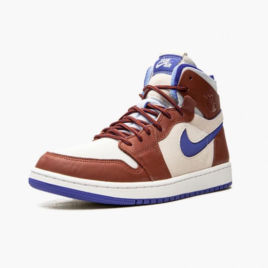 Kicksonfire Jordan 1 Zoom CMFT Team Red Team Red/Sail-Hyper Royal CT0979-104