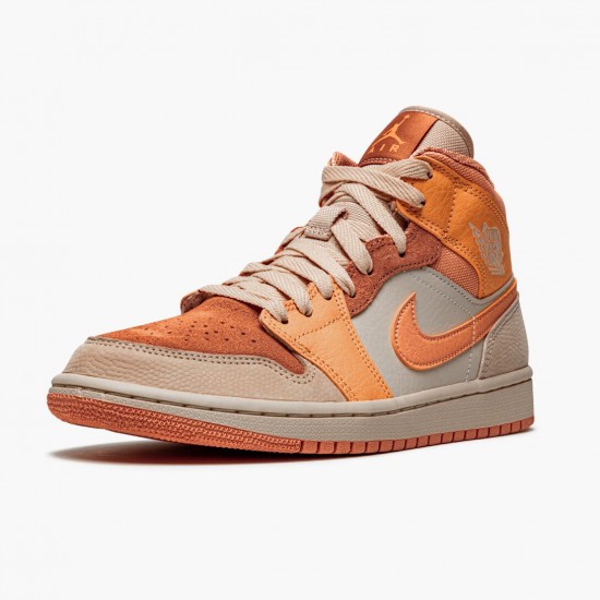 Kicksonfire Jordan 1 Mid Apricot Orange Apricot Agate Terra Blush Atomic Orange/Apricot Agate/Terra Blush DH4270-800