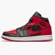 Kicksonfire Jordan 1 Mid Banned 2020  Black/University Red/Black Whi 554724-074