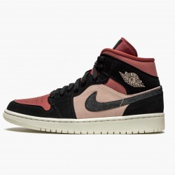 Kicksonfire Jordan 1 Mid Canyon Rust Particle Beige/Black BQ6472-202