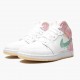 Kicksonfire Jordan 1 Mid SE GS Ice Cream White/Arctic Punch/Pale Vanilla/Green Glow DD1666-100