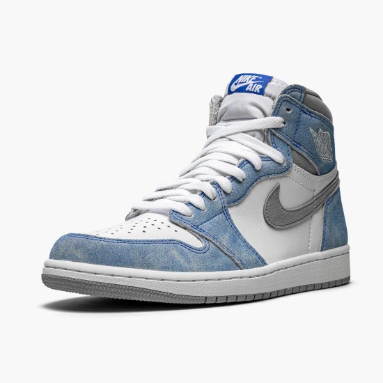 Kicksonfire Jordan 1 Retro High OG Hyper Royal Hyper Royal/Light Smoke Grey W 555088-402