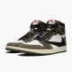 Kicksonfire Jordan 1 High OG TS SP Travis Scott Sail/Dark Mocha/University Red CD4487-100