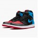 Kicksonfire Jordan 1 High OG UNC To Chicago Black/Dark Powder Blue/Gym Red CD0461-046