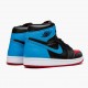 Kicksonfire Jordan 1 High OG UNC To Chicago Black/Dark Powder Blue/Gym Red CD0461-046