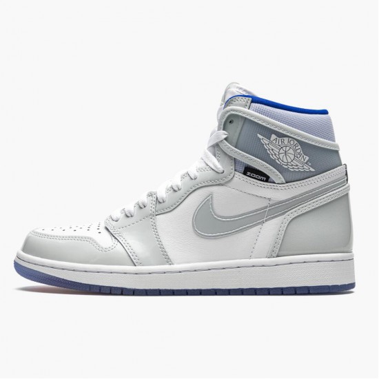 Kicksonfire Jordan 1 High Zoom Racer Blue Whit/White-Racer Blue  CK6637-104