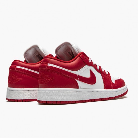 Kicksonfire Jordan 1 Low Gym Red/White Gym Red/Gym Red White  553560-611