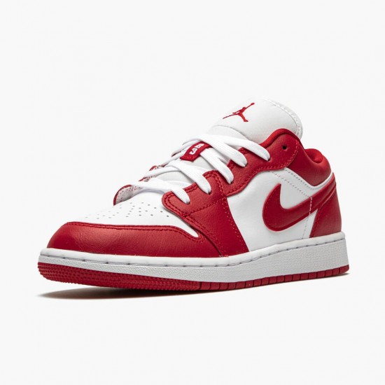 Kicksonfire Jordan 1 Low Gym Red/White Gym Red/Gym Red White  553560-611