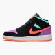 Kicksonfire Jordan 1 Mid Candy Black/Total Orange 554725-083