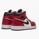 Kicksonfire Jordan 1 Mid Chicago Black Toe Black/Gym Red/White 554724-069