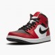 Kicksonfire Jordan 1 Mid Chicago Black Toe Black/Gym Red/White 554724-069