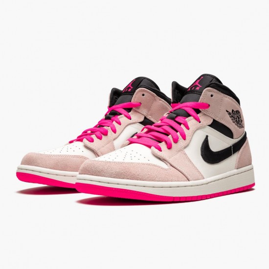 Kicksonfire Jordan 1 Mid Crimson Tint Crimson Tint/Hyper Pink/Black 852542-801