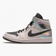 Kicksonfire Jordan 1 Mid Dirty Powder Iridescent Barely Rose/Black/Multi  BQ6472-602