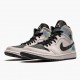 Kicksonfire Jordan 1 Mid Dirty Powder Iridescent Barely Rose/Black/Multi  BQ6472-602