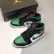 Kicksonfire Jordan 1 Mid Pine Green Black/Gym Red/White/Pine Green  554724-067