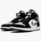 Kicksonfire Jordan 1 Mid Satin Grey Toe Black/Anthracite Sail  852542-011